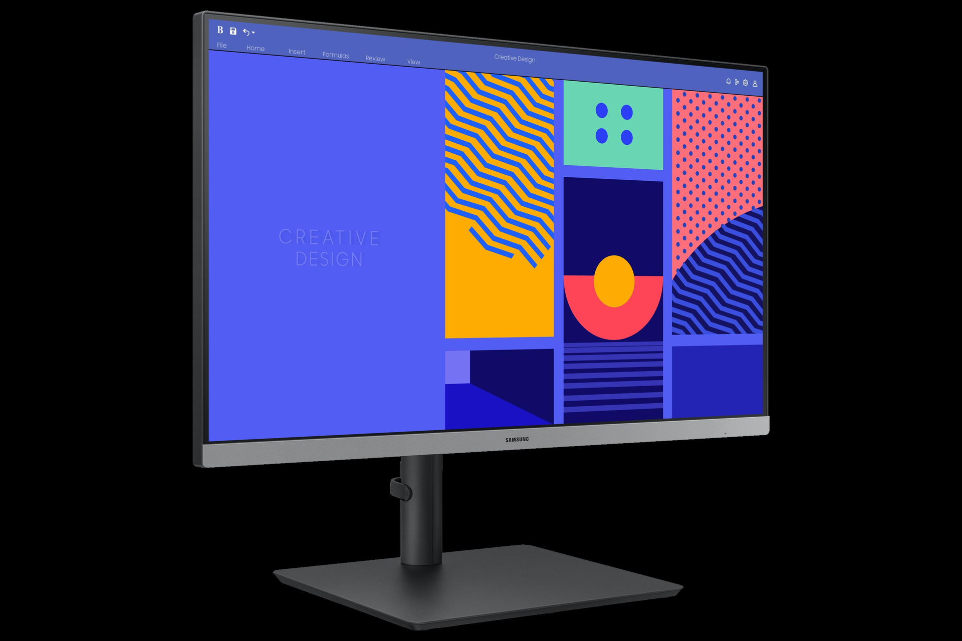 Samsung Essential Monitor S4 S43GC LED display 61 cm 24