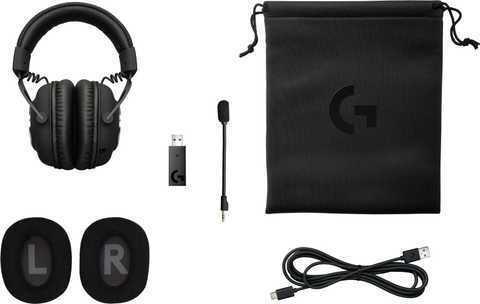 Logitech G PRO X Wireless LIGHTSPEED Over-Ear Gaming-Headset Schwarz