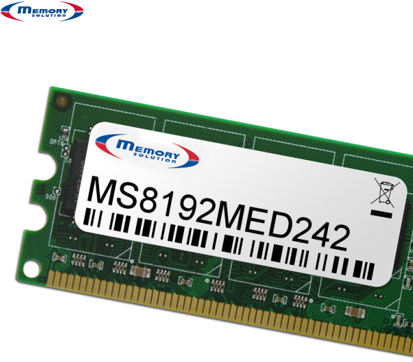 Memory Solution MS8192MED242 8GB Speichermodul (MS8192MED242)