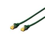Assmann/Digitus CAT 6A S-FTP PATCH C. LSOH. CU Kabelaufbau: 4 x 2 AWG 26/7, Twisted Pair,Farbe: grün,Länge: 5 m,Belegung: 1:1,Mantel: LSOH (DK-1644-A-050/G)