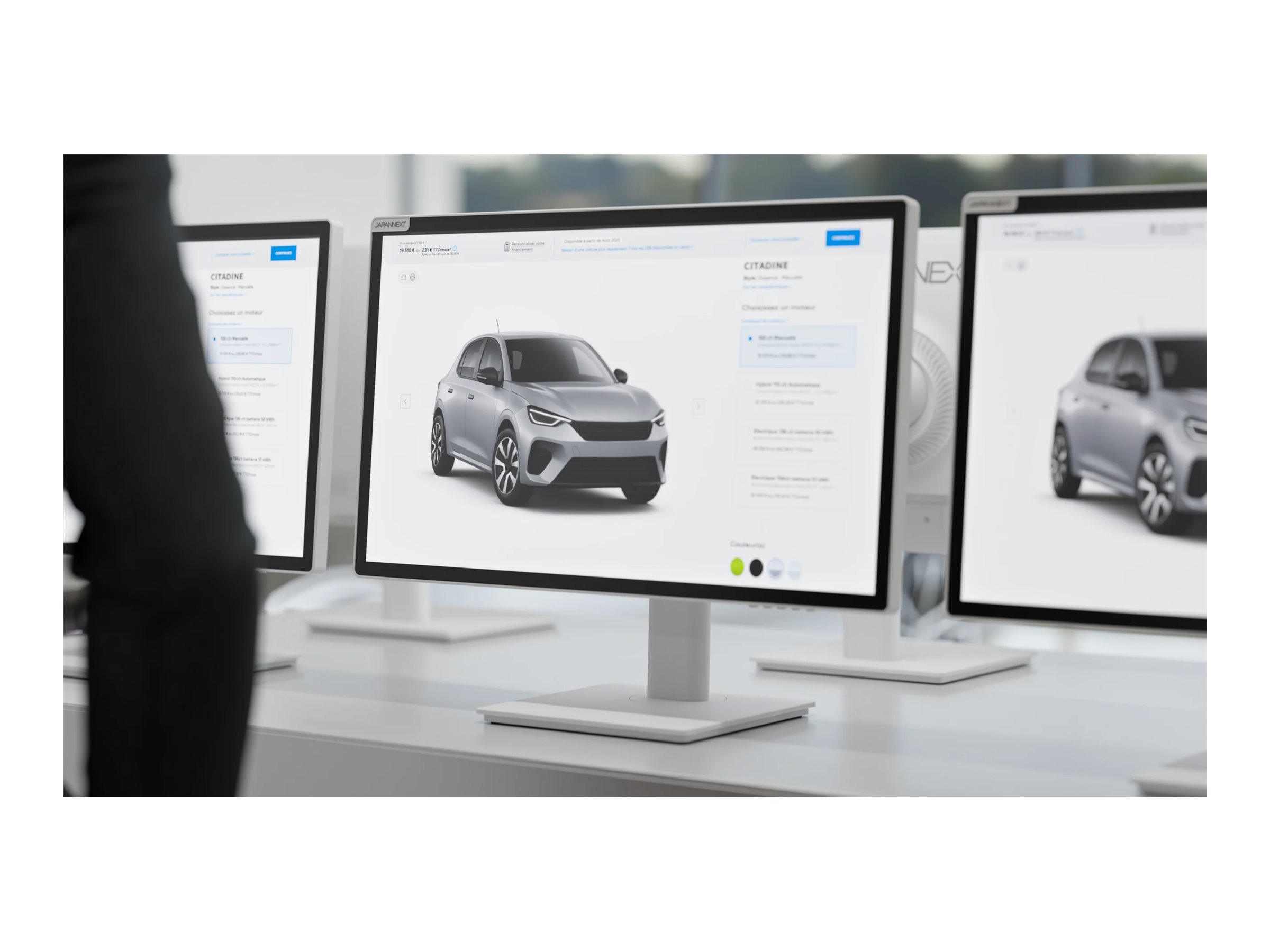 JAPANNEXT JN-IPS2152FHDR-T 21.5" IPS Full HD Monitor Weiß