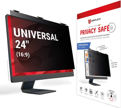 E.V.I. DISPLEX Privacy Safe Desktop Uni 24" 16 9 (02086)