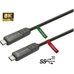 Vivolink USB-C to USB-C Cable 8m for AV (PROUSBCMM8OP)