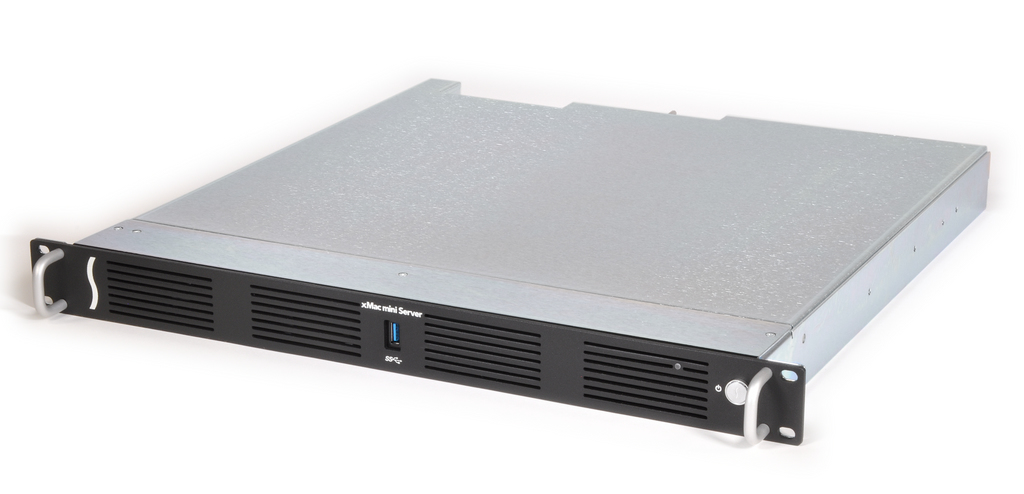 Sonnet xMac mini Server Thunderbolt 3 Rack 1HE Schwarz, Grau