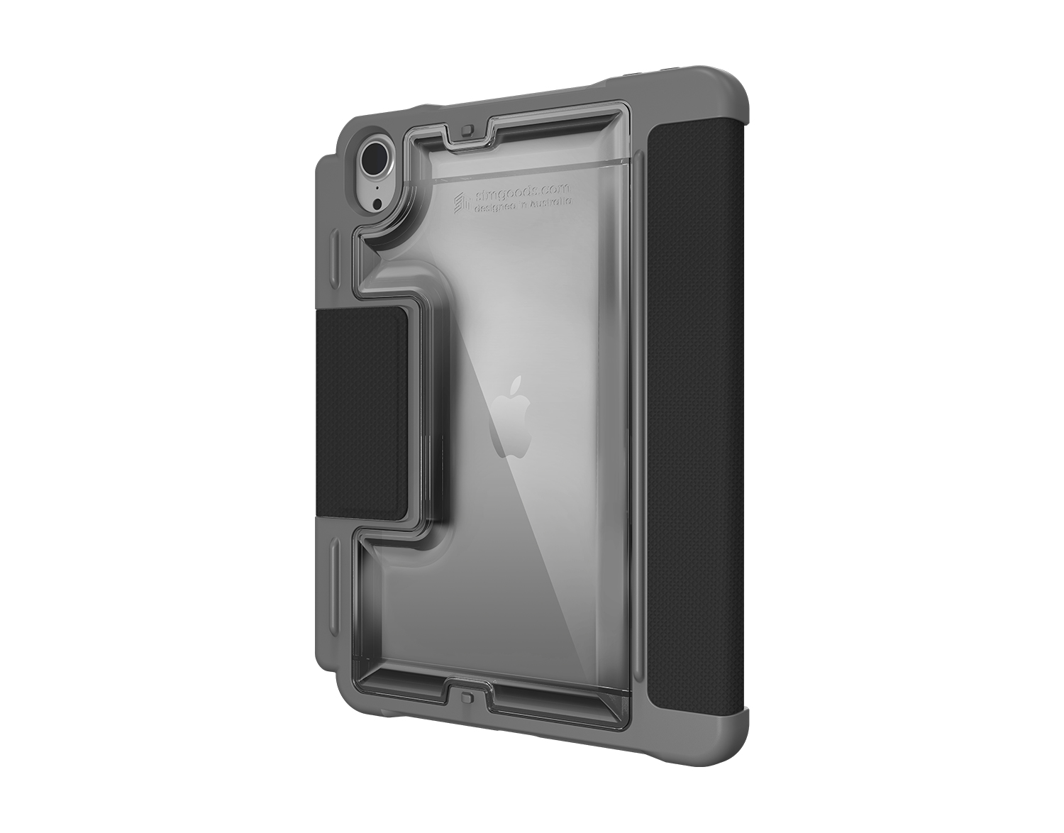 STM dux Plus Flip-Hülle für iPad mini (6. Generation) 8,3" Schwarz