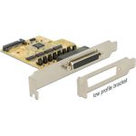 Delock PCI Express Karte zu 4 x Seriell mit Spannungsversorgung (89447)