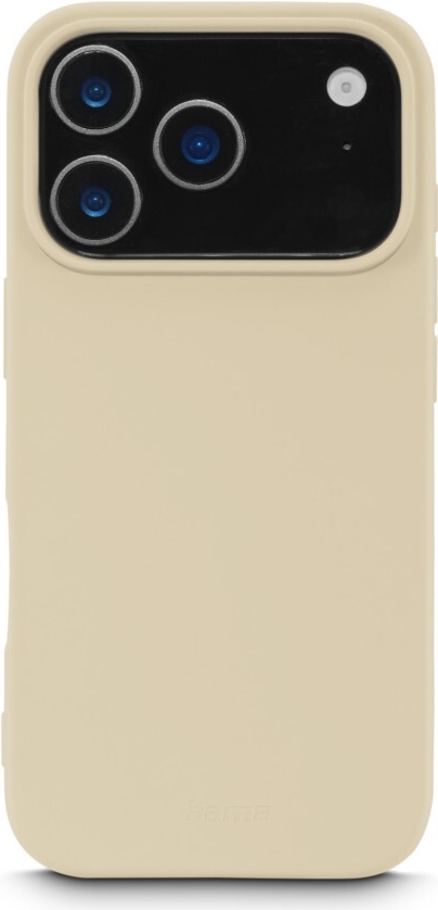 Hama Handyhülle Fantastic Feel für Apple iPhone 17 Pro, Beige (00232401)