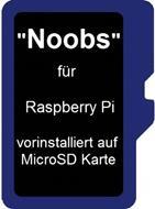 Raspberry Pi3u4 Micro SD Karte 32GB inkl. Noobs vorinstalliert (RB-Noobs-PI3-32)