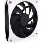Alphacool Apex Stealth Metal Lüfter 2500rpm Chrome 140x140x25mm PWM