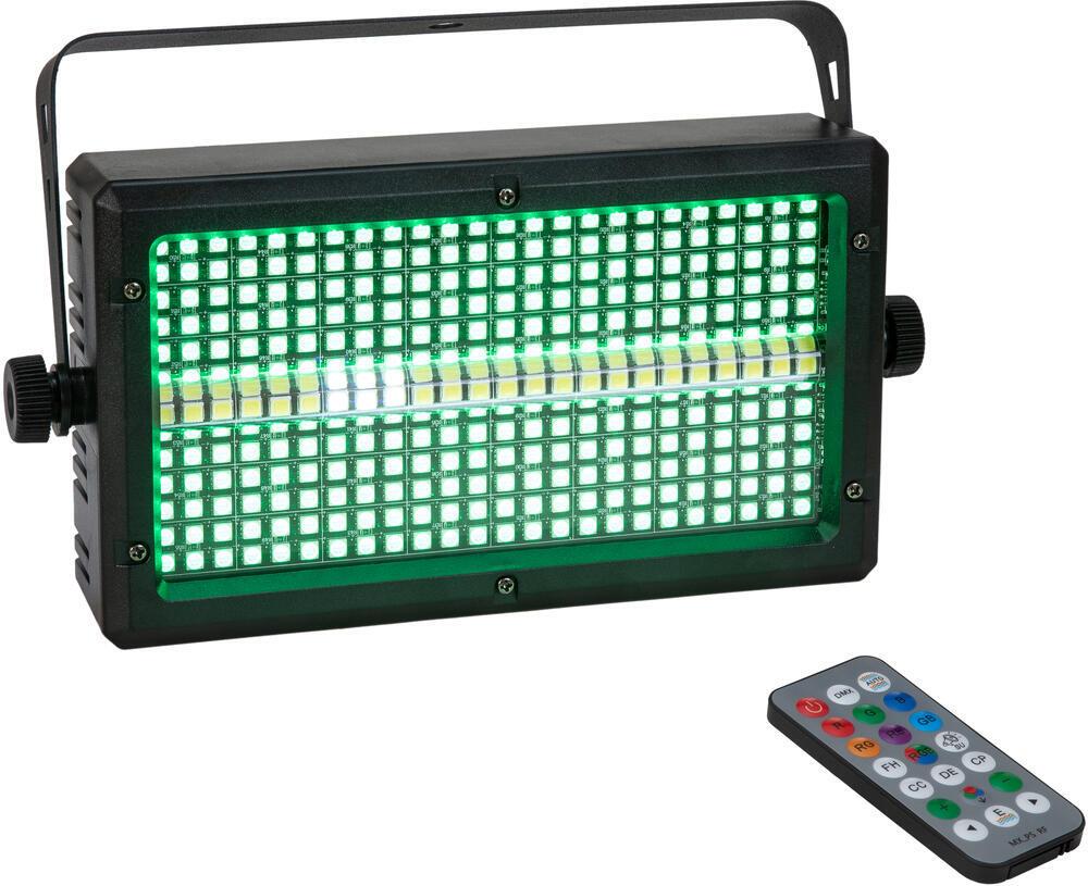 EUROLITE LED Mini Strobe ABL Stroboskop RGB CW DMX Fernbedienung 288 LEDs