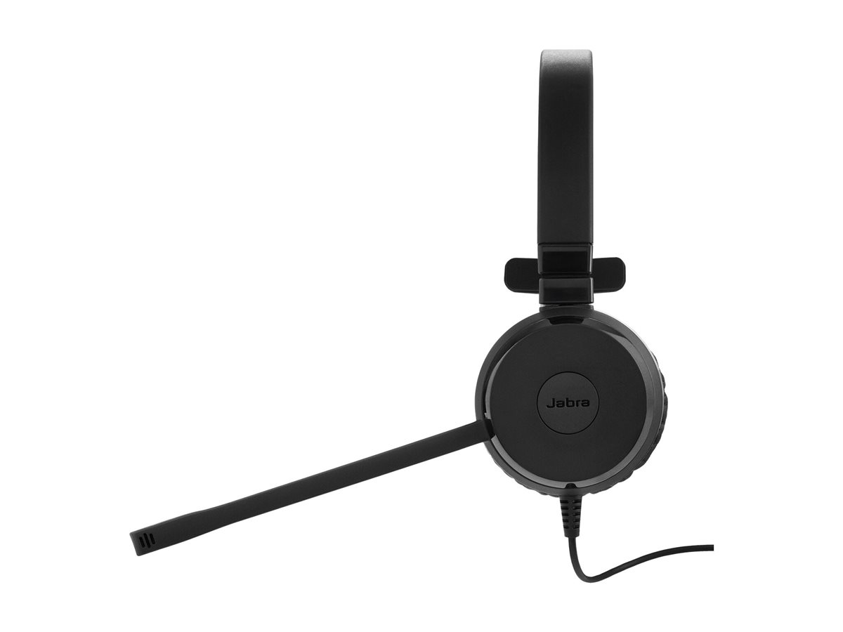 Jabra Evolve 20 MS Mono On-Ear Headset USB Kabelgebunden Schwarz
