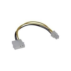 InLine Netzteil 4 PIN ATX12V (W) zu interne Stromversorgung, 4-polig (M) (26632)