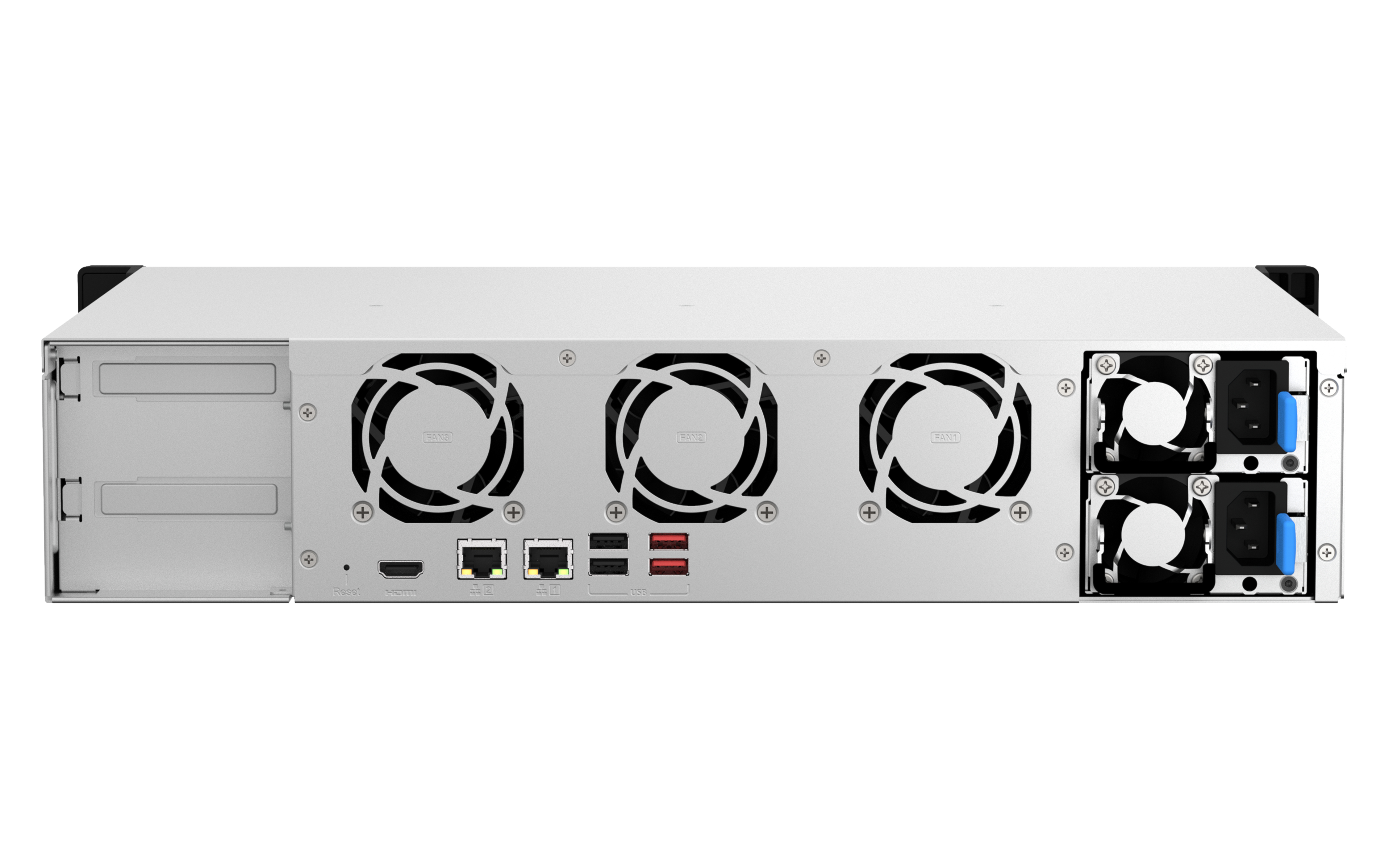 QNAP TS-864eU-RP NAS-Server 2U Intel Celeron N5095 8 GB RAM Schwarz