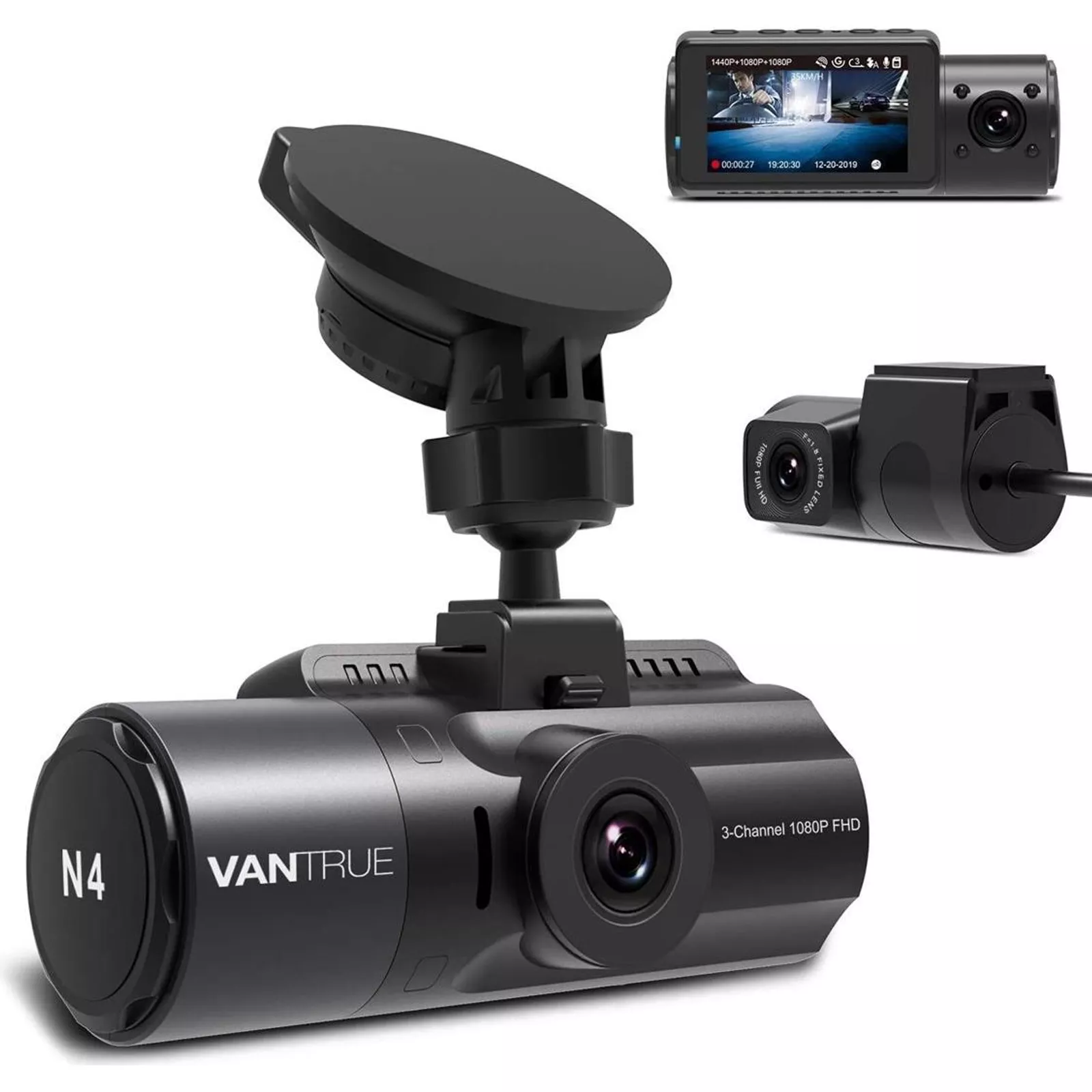 Dashcam Vantrue N4 2.5K 3ch three-channel (N4) (B-Ware)