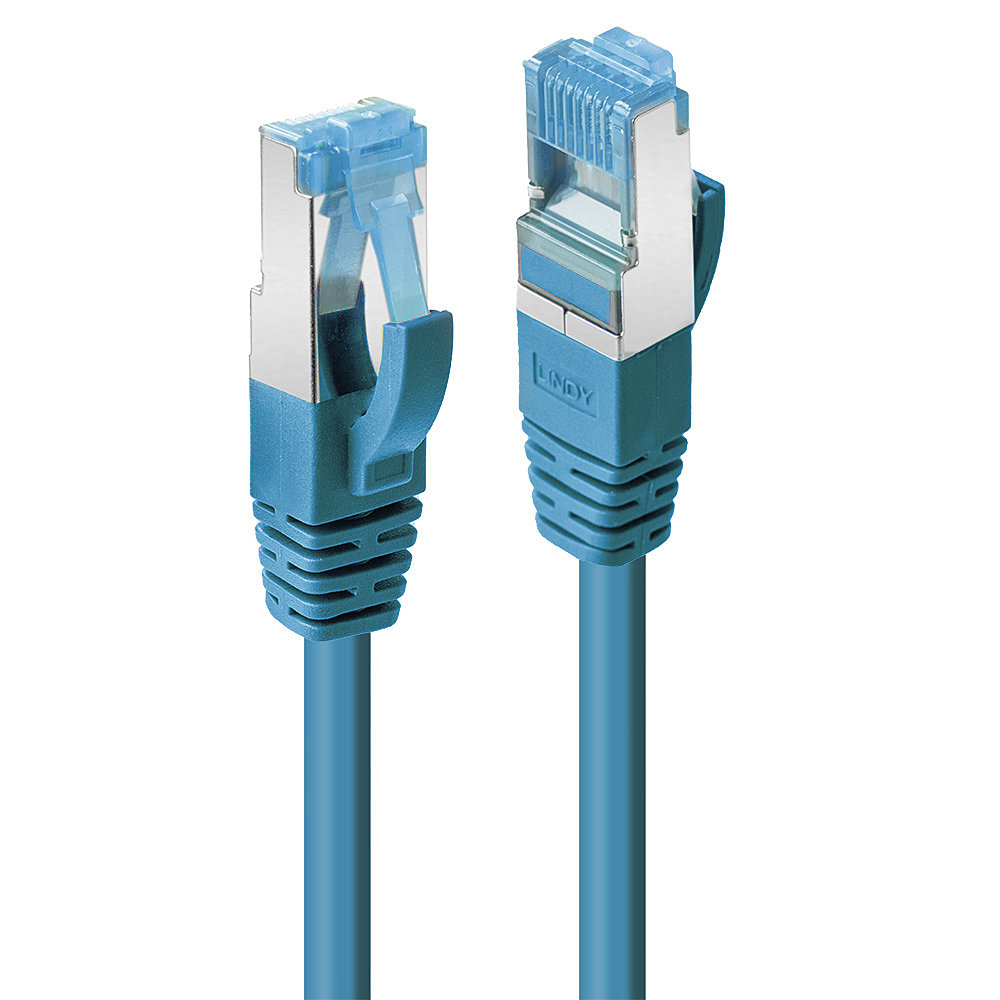 Lindy Cat.6A S/FTP Netzwerkkabel 1 m RJ45 Blau