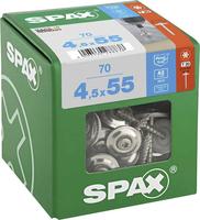 SPAX 4587000450556 Spenglerschraube 4.5 mm 55 T-STAR plus Edelstahl A2 70 St. (4587000450556)
