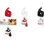 tesa Easy Cut Handabroller, transparent, unbestückt, Display nachfüllbarer Handabroller, ergonomisches Design, - 12 Stück (57445-00001-00D)