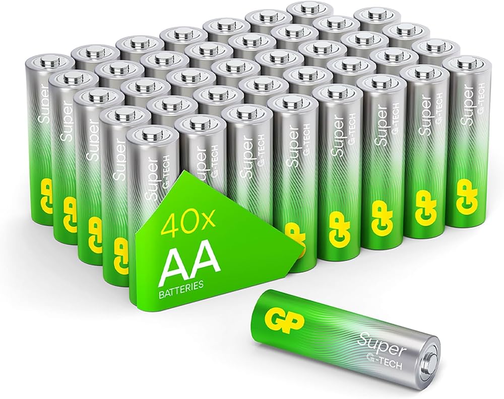 GP Batterien Long Lasting Power Alkaline Mignon AA 1,5 V, 20 St. (GPALK15A817C20)