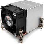 Inter-Tech K-650 Prozessor Kühler 6 cm Aluminium - Schwarz (88885510)