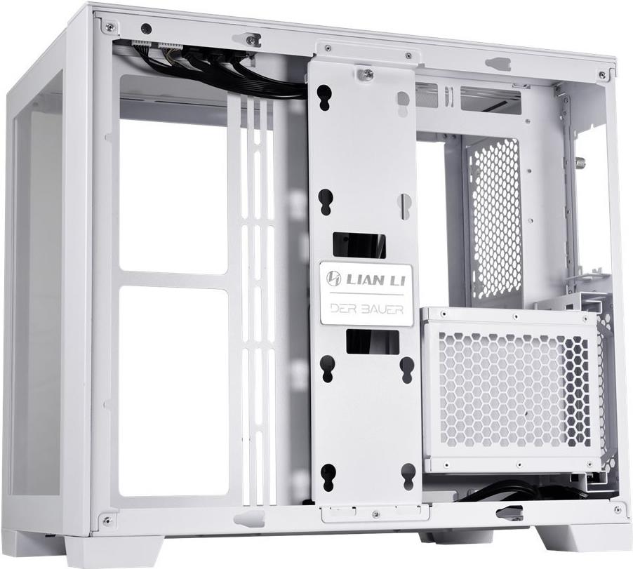 Lian Li O11 Dynamic O11D Mini-S Mini-Tower Schneeweiß
