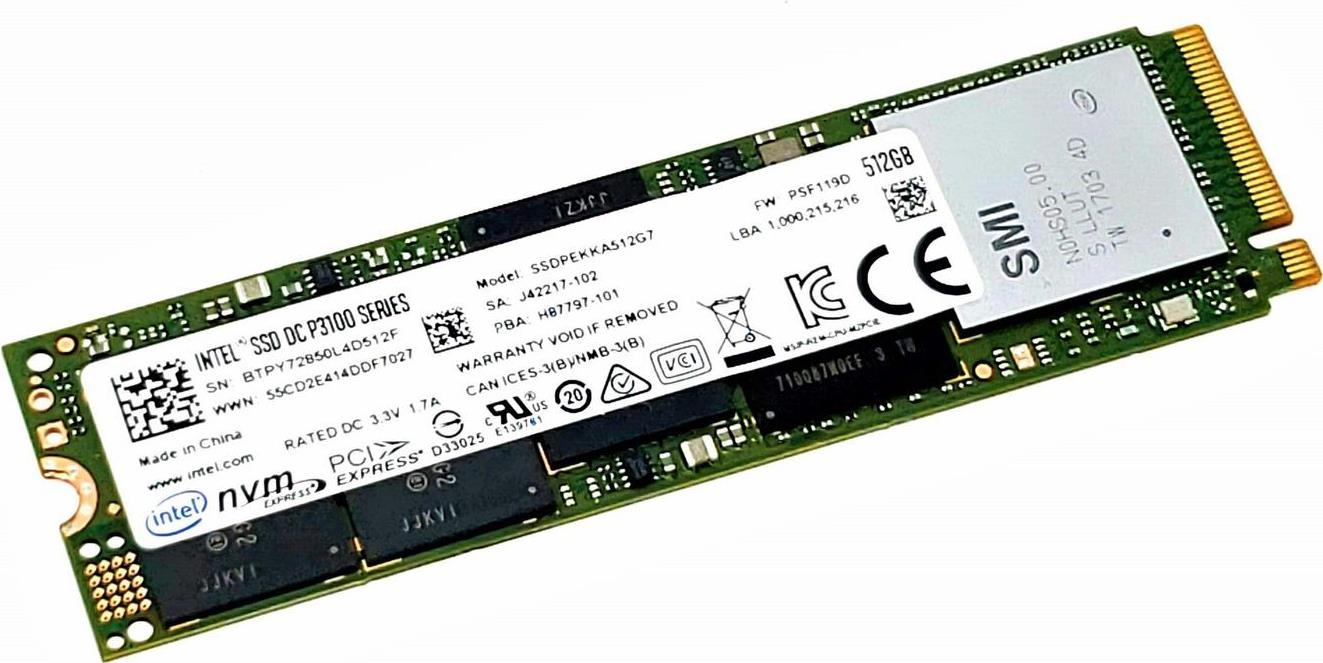 Lenovo 512GB M.2 2280 PCIe 3.0 x4 SSD  (01FR542)