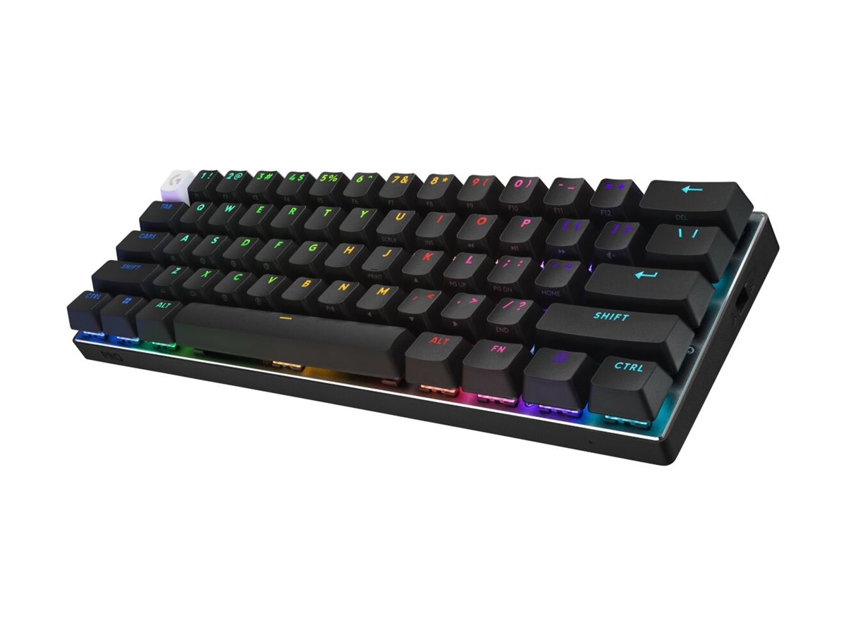 Logitech G PRO X 60 LIGHTSPEED Wireless Gaming Tastatur QWERTZ Tactile Schwarz