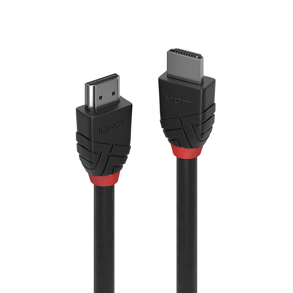 Lindy Black Line 36468 HDMI-Kabel 10 m Schwarz