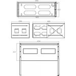 InLine 48,30cm (19") Rack zur Wandmontage (19104D)