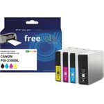 Freecolor K10405F7 Druckerpatrone 4 Stück(e) Kompatibel High (L) Yield Schwarz (K10405F7)