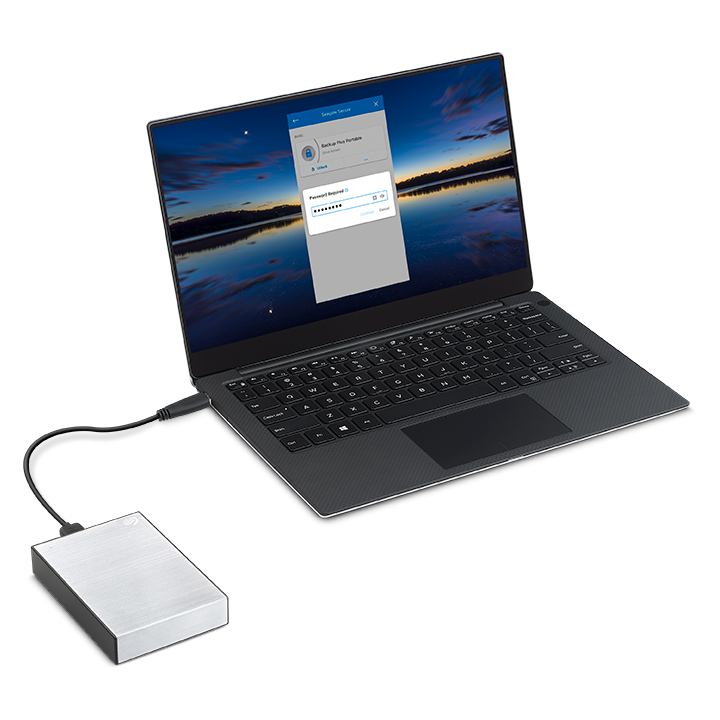 Seagate One Touch STKY1000401 1 TB 2,5" USB 3.0 Silber