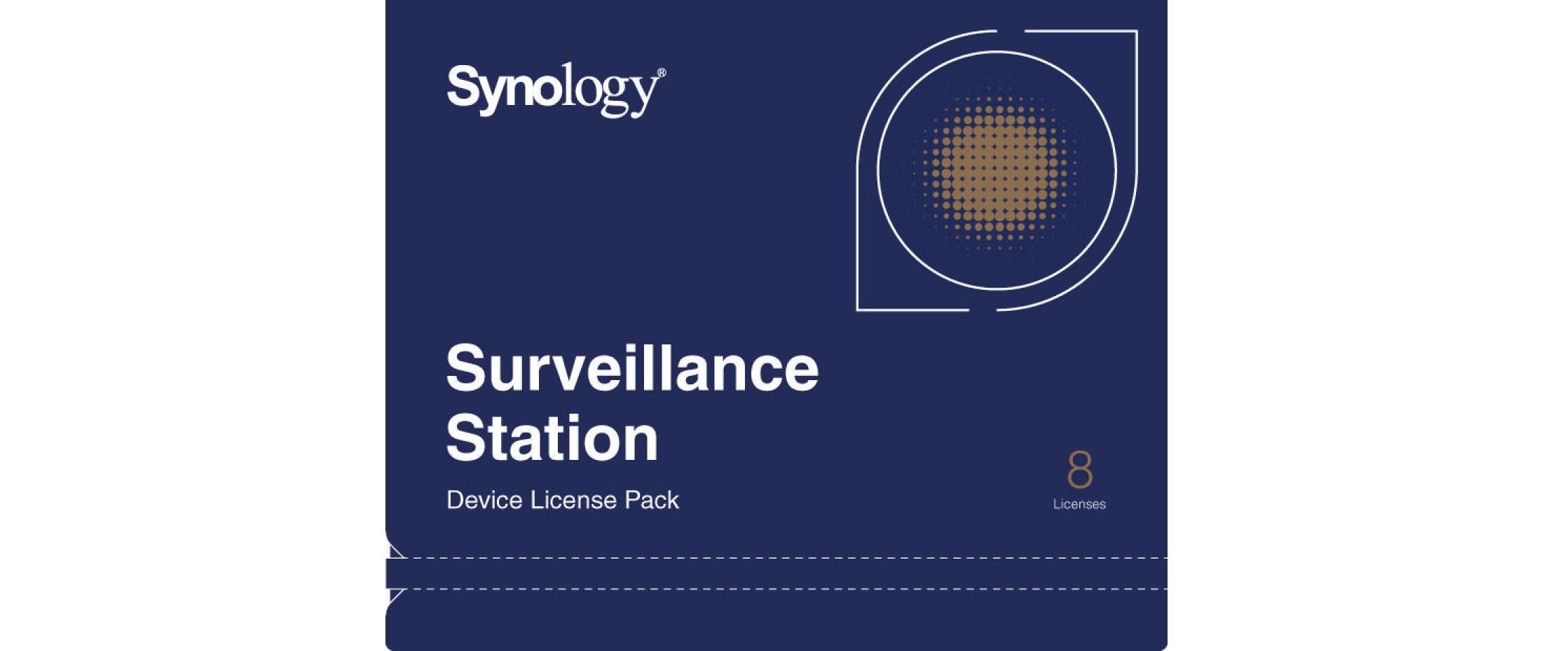 Synology Surveillance Station Kameralizenzpaket für 8 Kameras