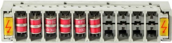 EFB-Elektronik LSA-Überspannungsmagazin FailSafe 2/10 mit 20 Abl. 8x6 230V Hersteller: EFB Elektronik (46013.2)