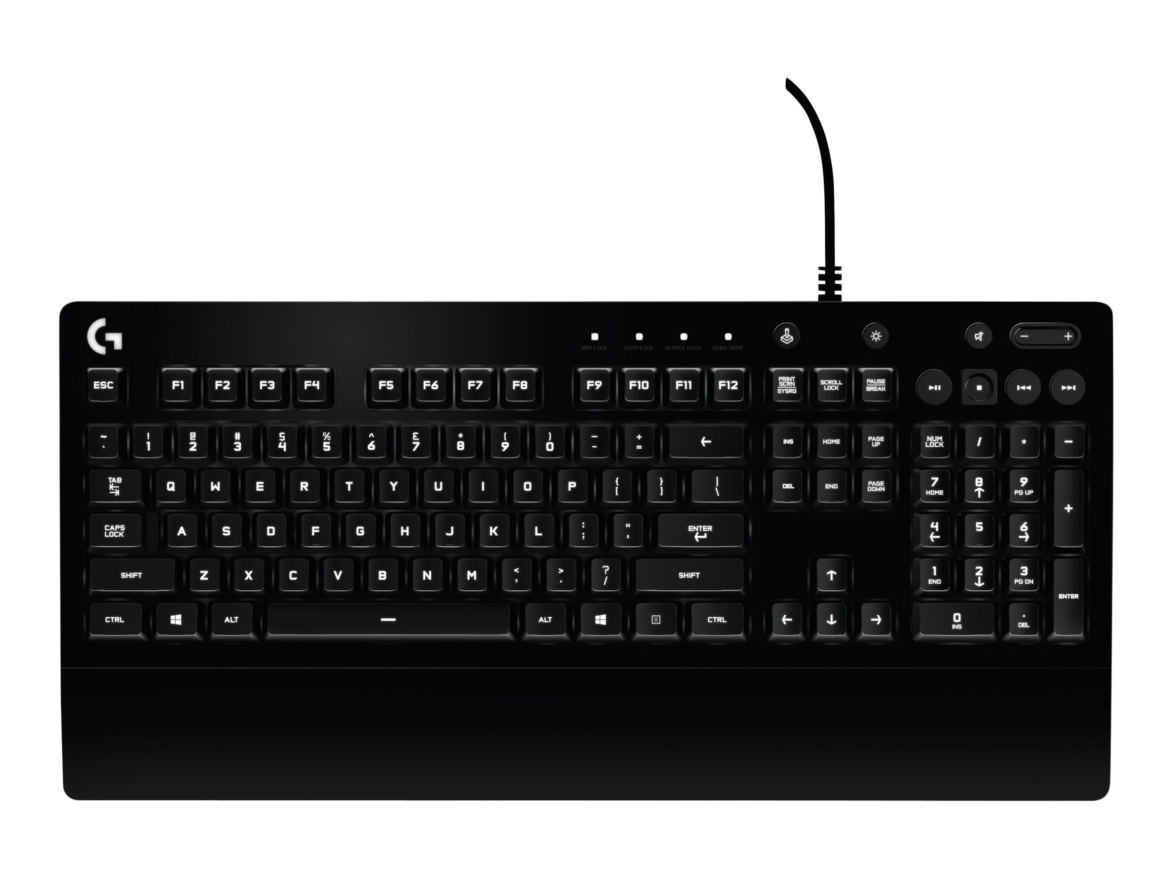 Logitech Prodigy G213 RGB Gaming Tastatur QWERTZ Schwarz