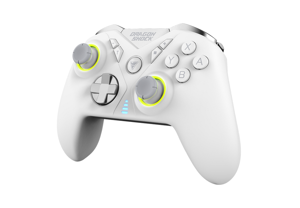 DragonShock Nebula Pro Gamepad Nintendo Switch Kabellos Bluetooth Weiß