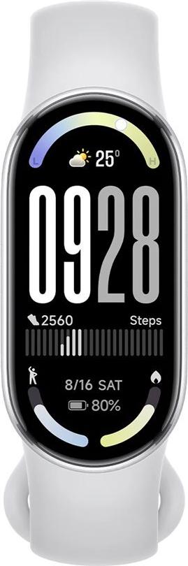 Xiaomi Smart Band 10 Silver - Aktivitaets-Trackerarmband (BHR07PSGL)