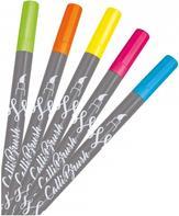 5 ONLINE® Calli.Brush Double Neon Brush-Pens farbsortiert (19078)