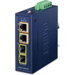 Planet IGTP-2205AT Compact Industrie PoE+ Media Converter (IGTP-2205AT)