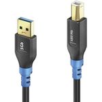 PureLink USB-A>B Kabel 3m FlexInstall FI-U200-030 (FI-U200-030)