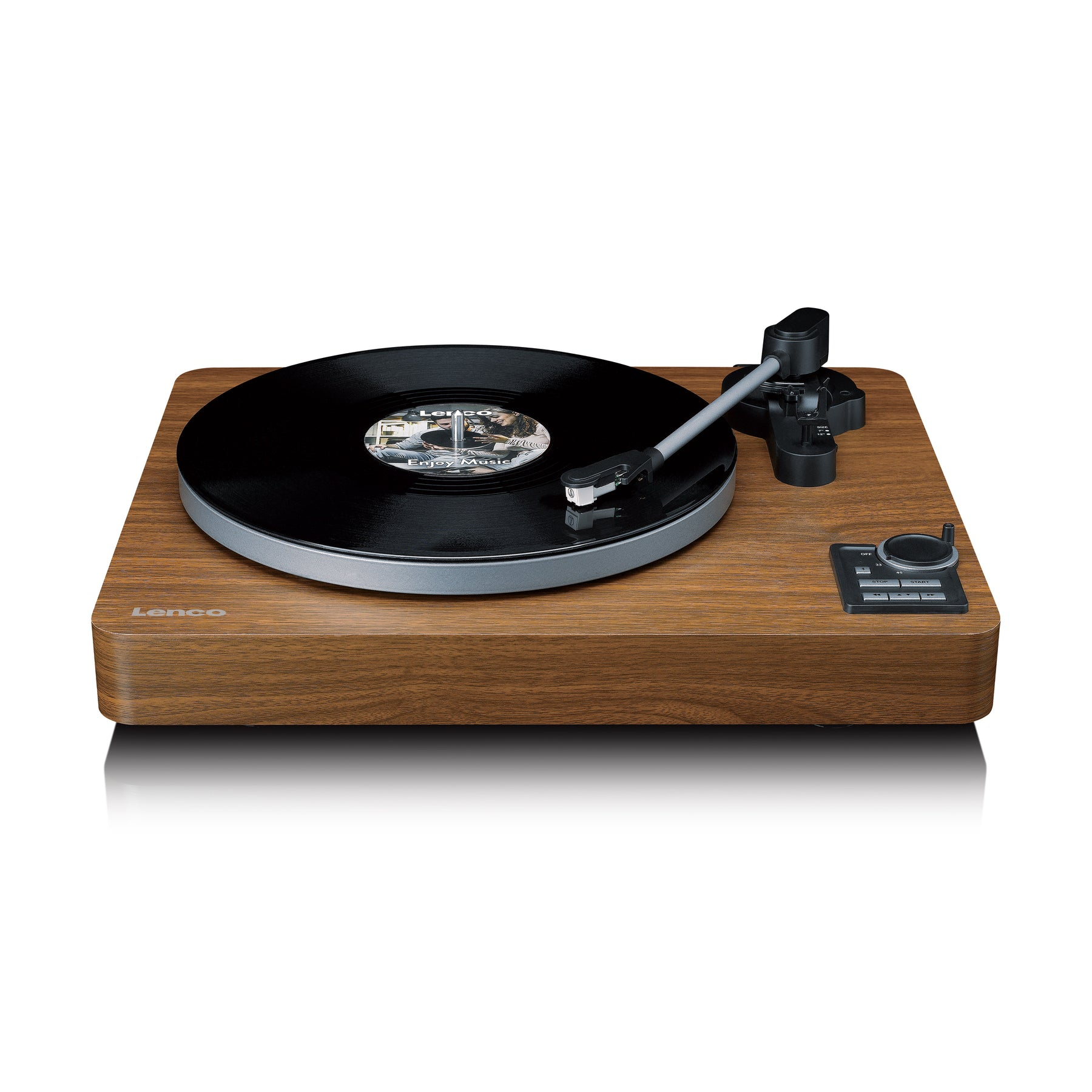 Lenco LBTA-165WOOD Plattenspieler Stereo Schwarz Holz