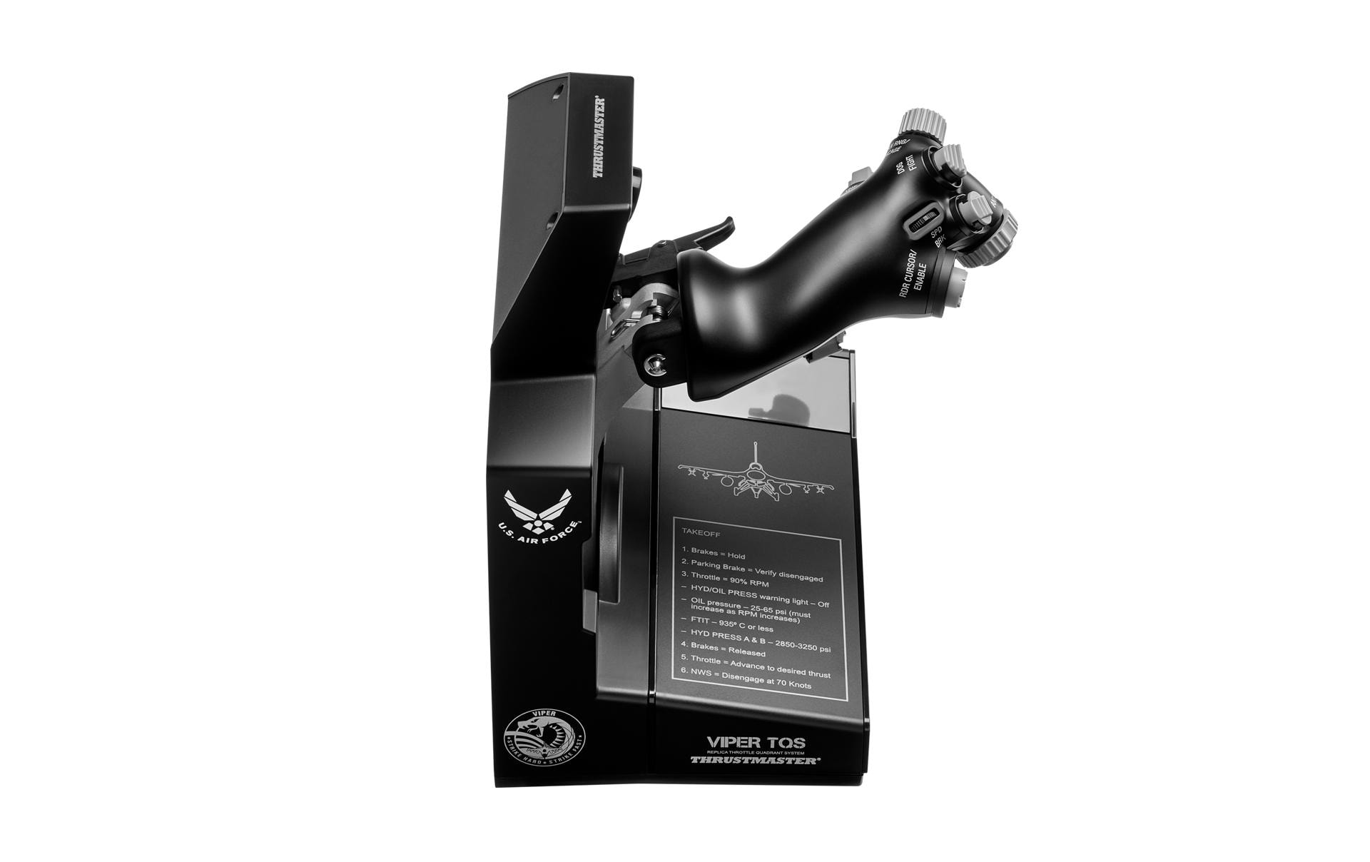 ThrustMaster Viper TQS Gasregler 19 Tasten Kabelgebunden Schwarz