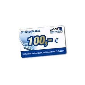 100 Euro Jacob Elektronik Geschenkkarte - Gutschein