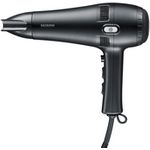 SEVERIN Haartrockner HT 0165, mit Kabeleinzug, schwarz Leistung 2.100 Watt, mit einziehbarem Kabel, mit 3 - 1 Stück