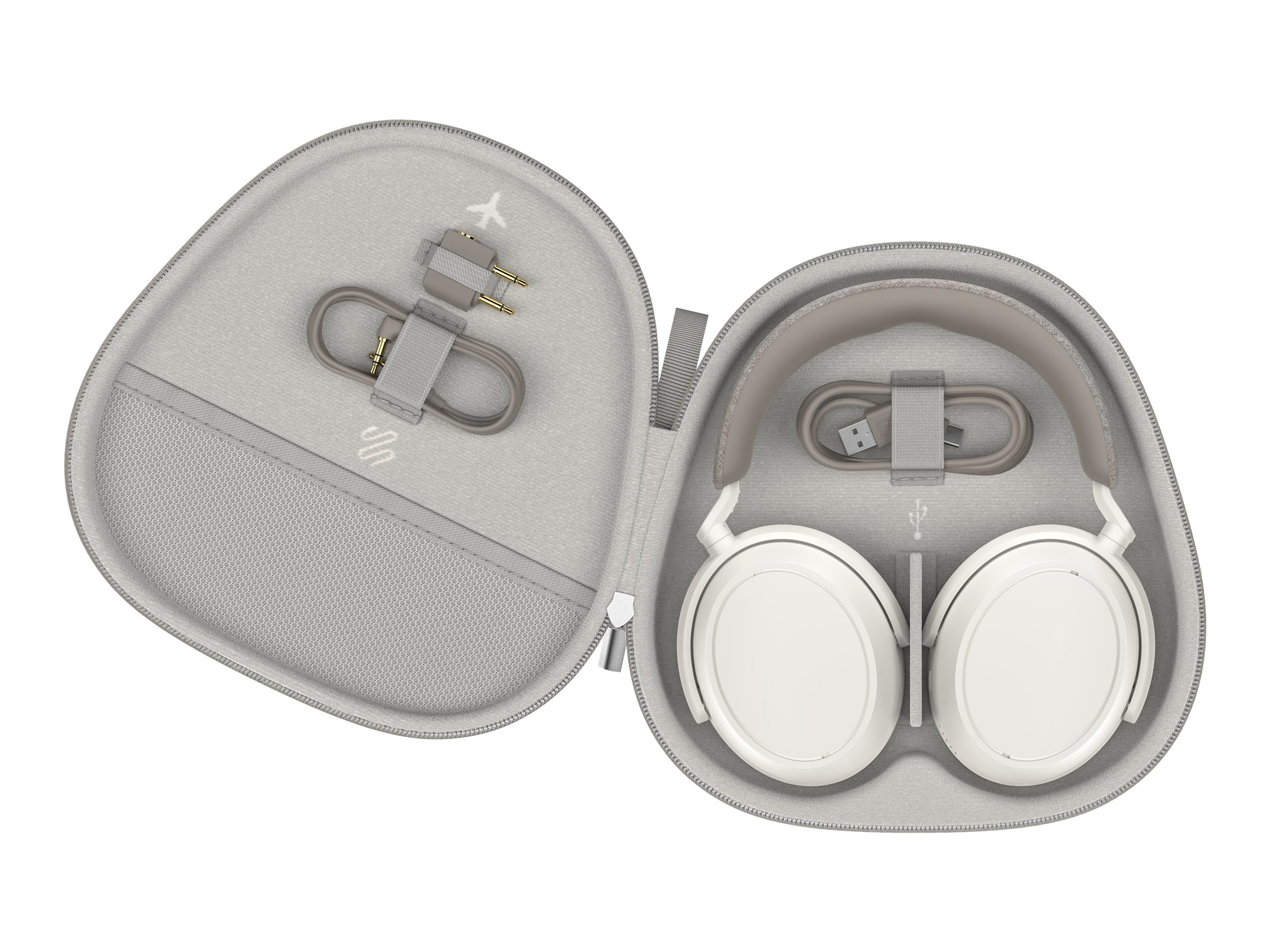 Sennheiser MOMENTUM 4 Over-Ear Bluetooth Kopfhörer ANC 60 h Weiß