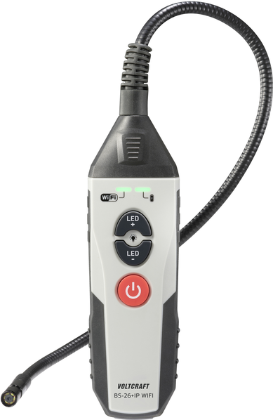 VOLTCRAFT BS-26+IP WIFI Endoskop Sonden-Ø: 9 mm Sonden-Länge: 1 m (VC-13079845)