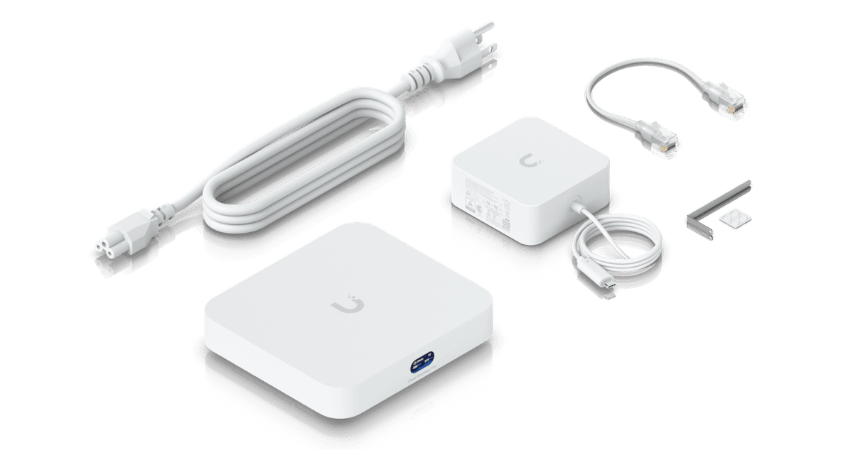 Ubiquiti Cloud Gateway Max 2.5GbE Cloud-Managed Gateway Weiß