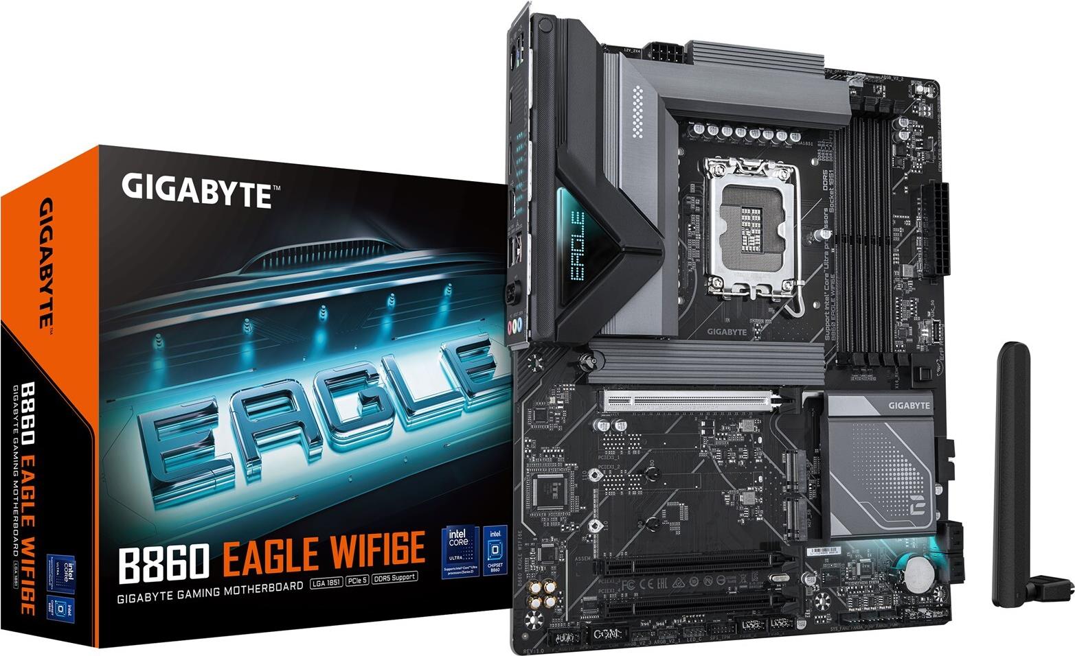 Gigabyte MB GBT Intel 1851 B860 Eagle WiFi6E (B860 EAGLE WIFI6E)