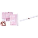 agipa Buchschutzfolie, selbstklebend, 1000 mm x 10 m transparent, matte Folie aus PP, wieder ablösbar (119155)