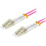 LANBERG Fiber Patchk. MM LC/UPC-LC/UPC DUPLEX 2m OM4 50/125 (FO-LULU-MD41-0020-VT)