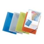 ELBA Eckspannermappe image+, farbig sortiert mit DIN A4-Sichttasche, für ca. 50 Blatt (80 g-qm), - 12 Stück (M48003420)