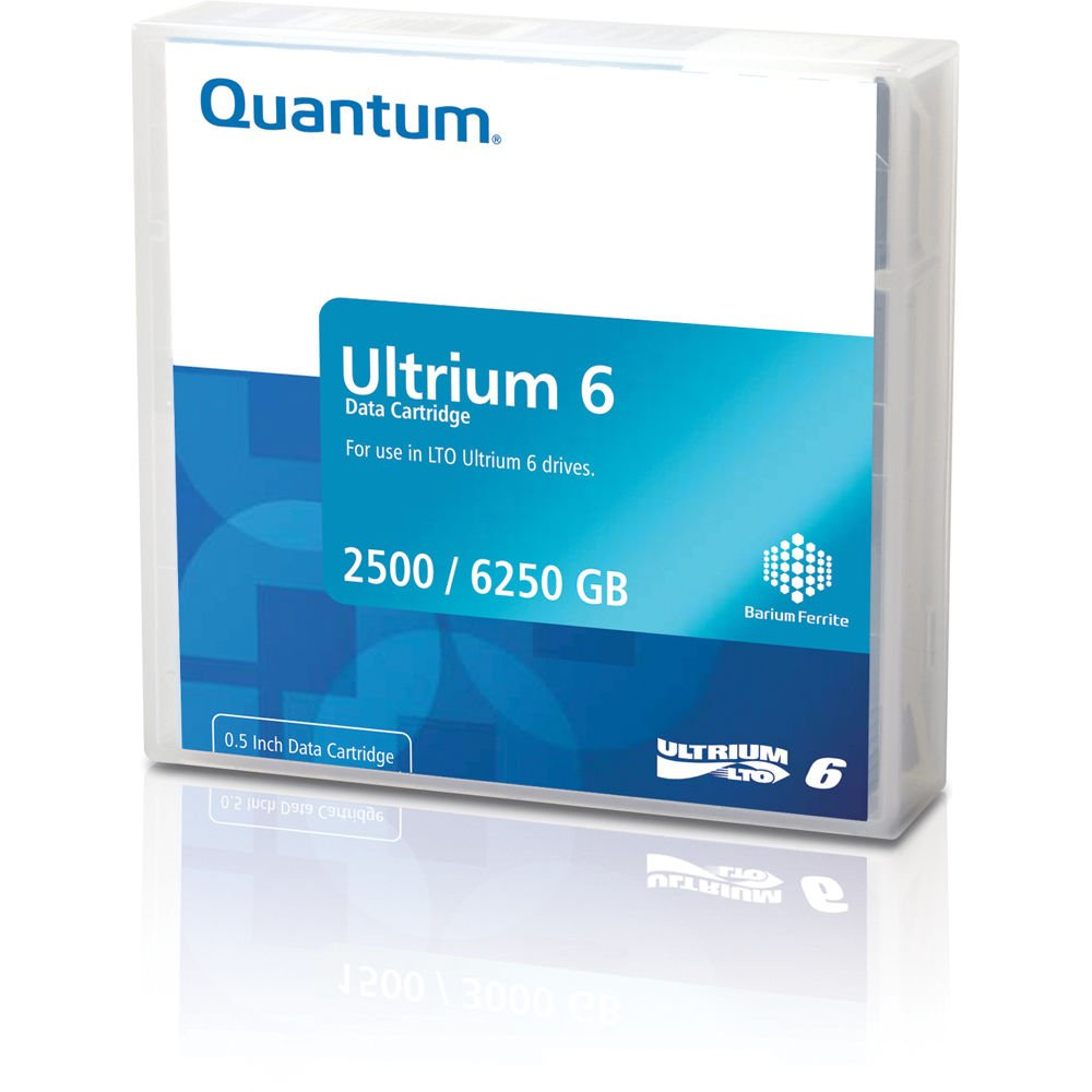 Quantum MR-L6LQN-LP LTO Ultrium 6 20x 2.5 TB Schwarz